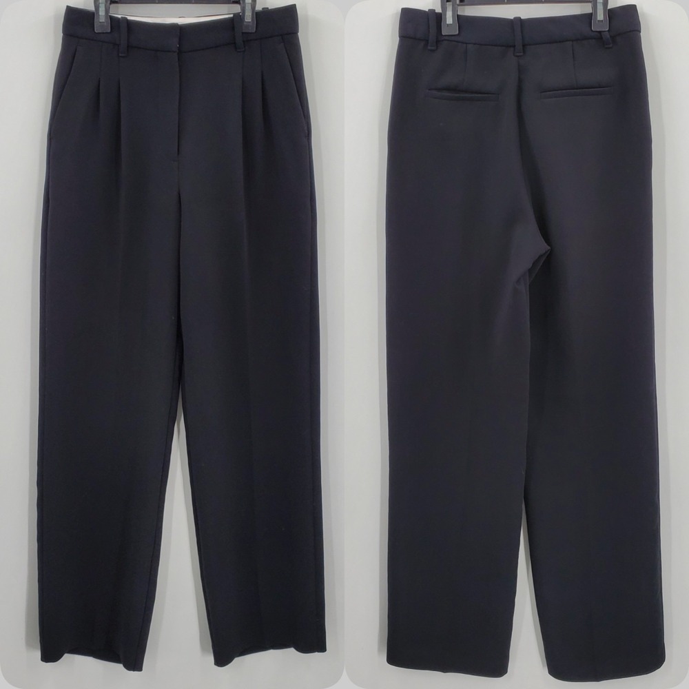 Aritzia Effortless Black Trousers